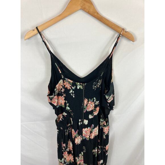 American Eagle Floral Print Jumpsuit Size Medium - Picture 5 of 6